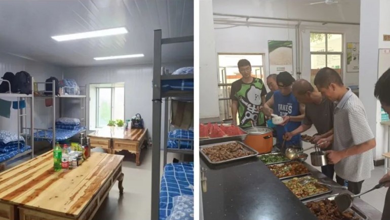 上下同欲克時(shí)艱，駐廠保產(chǎn)顯擔(dān)當(dāng)